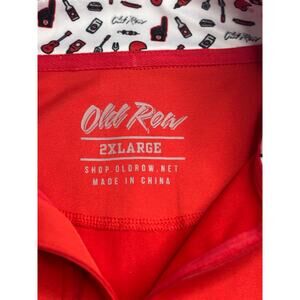Old Row Men's 2XL Red Talegate 1/4 Zip Pullover - NWT